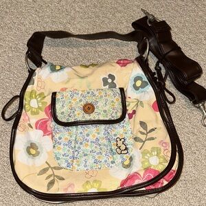 Disney Women's Shoulder Bag with Brown Accents